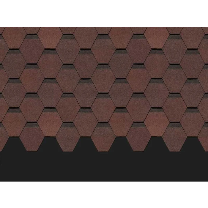 Гибкая черепица Docke PREMIUM КЁЛЬН Зрелый каштан