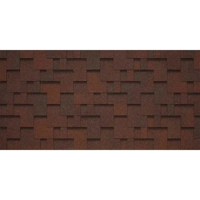 Гибкая черепица Тегола Business LAZIO Базальтовый гранулят Nocciola 418