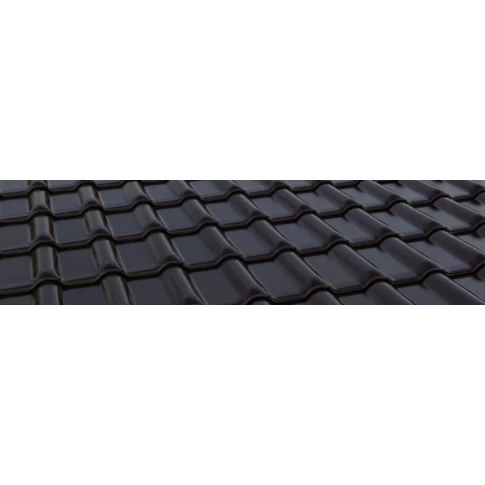 Керамическая черепица Braas Рубин 13V Глазурь тик